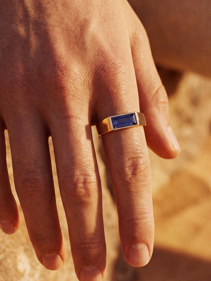 OCEAN PRSTEN | 18K Zlato