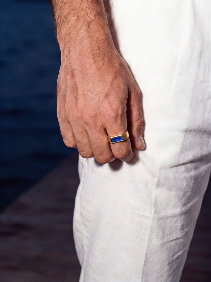 OCEAN PRSTEN | 18K Zlato