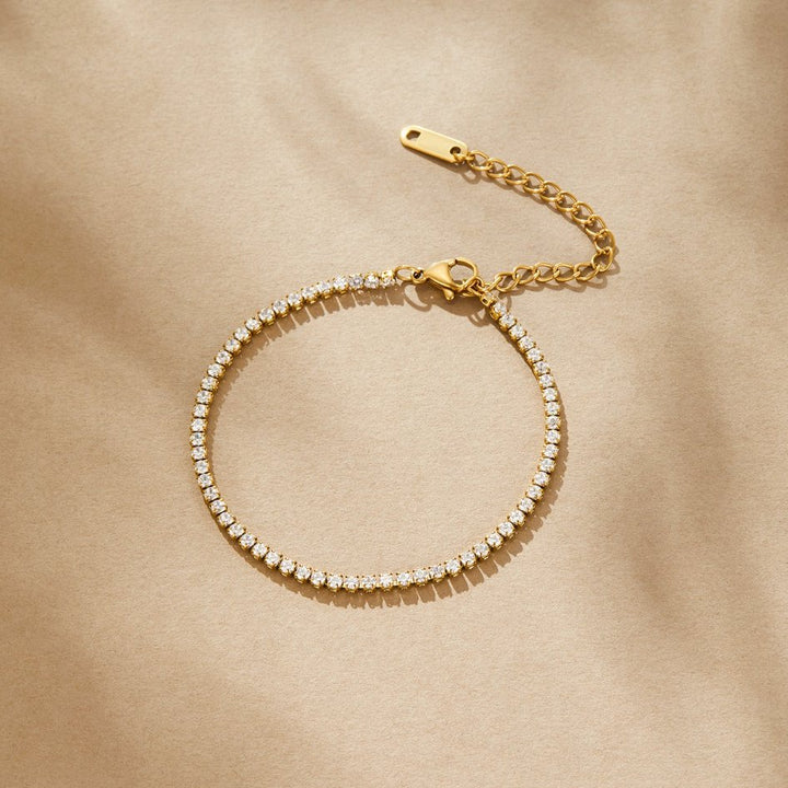 Cordelia Gold Teniski Narukvica